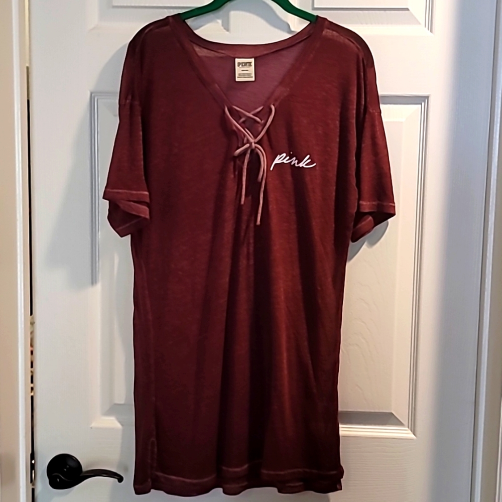 Womans Victoria Secret cover up shirt